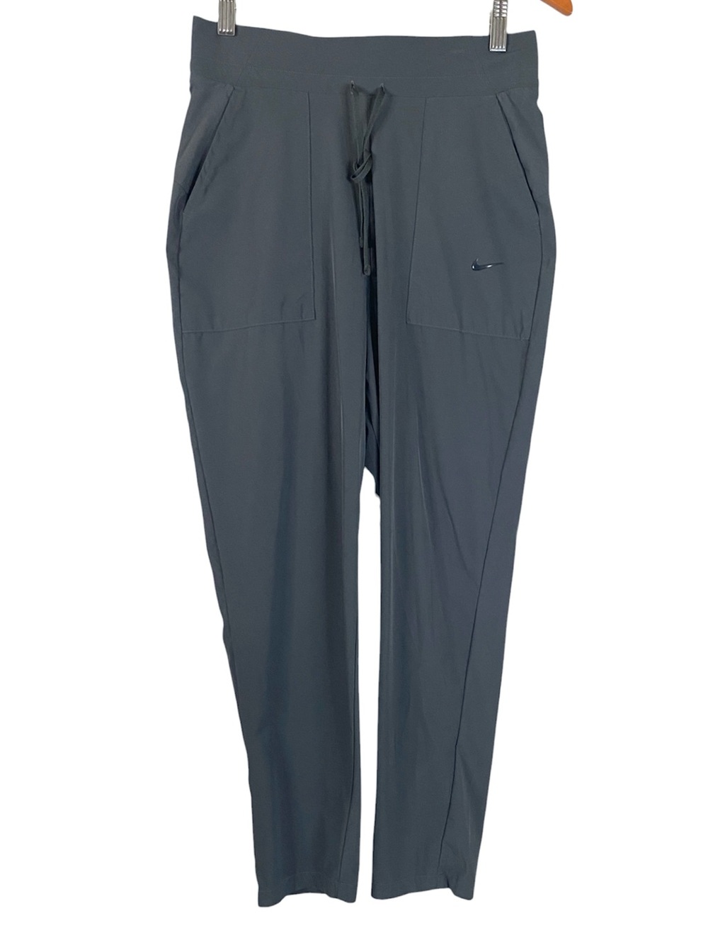 Nike Bliss Luxe 7/8 Dri-FIT Women's Training Pants in Blue/Gray Size Small